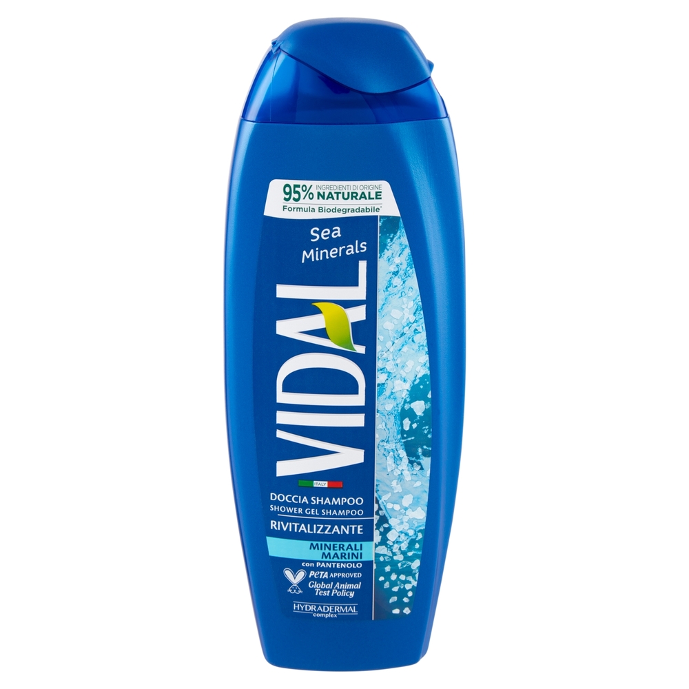 Vidal Doccia Shampoo Rivitalizzante Minerali Marini 250 ml